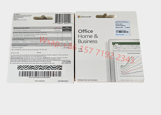 Microsoft Office 2019 Home And Business Product Key HB Keycard Online Activate