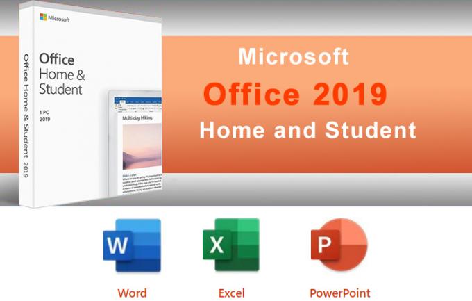 最新版のデジタル マイクロソフト・オフィス2019の家および学生のキー